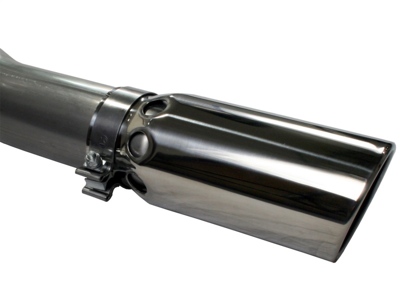 Ford Diesel Trucks Performance Exhaust - aFe - DPF-Back, MACHForce XP, Large Bore-HD 409 Stainless Steel - `08-`10