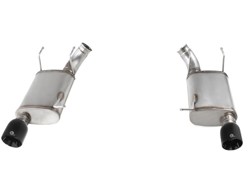 Ford Mustang Performance Exhaust - Rear - aFe - MACH Force XP Axle-Back - Black - `11-`14
