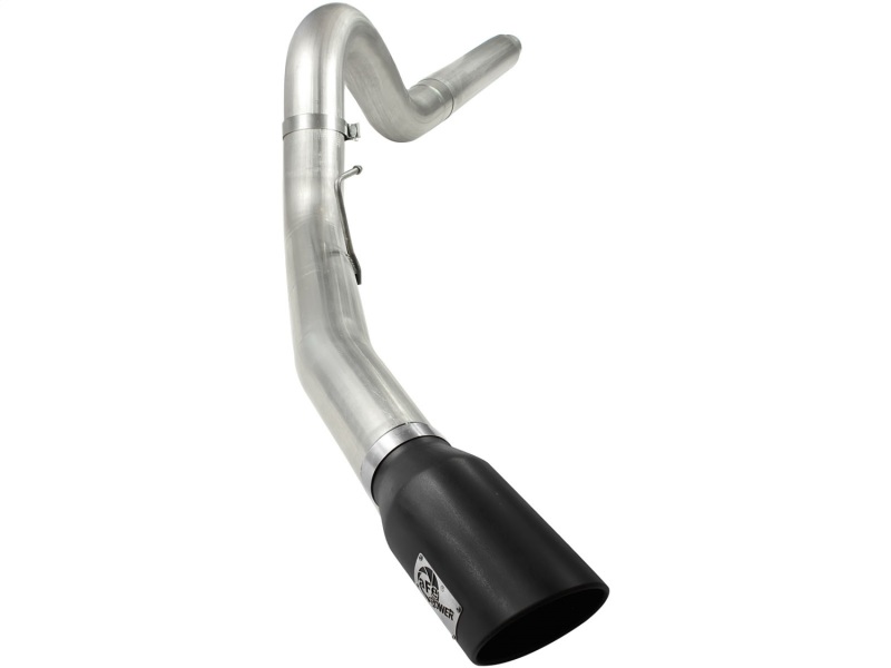 Ford Diesel Trucks Performance Exhaust - aFe - MACH Force XP DPF-Back Stainless Steel - Black - `08-`10