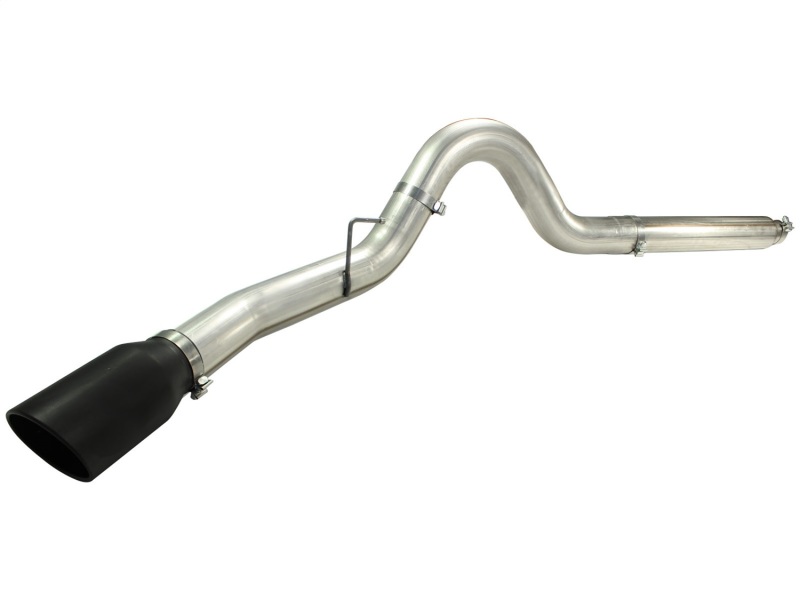 Ford Diesel Trucks Performance Exhaust - aFe - MACH Force XP DPF-Back Stainless Steel - Black - `08-`10