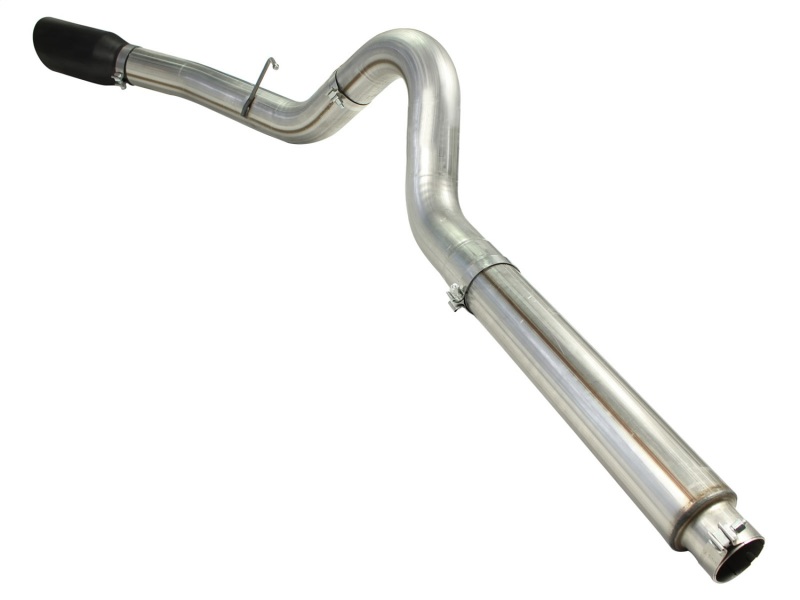 Ford Diesel Trucks Performance Exhaust - aFe - MACH Force XP DPF-Back Stainless Steel - Black - `08-`10