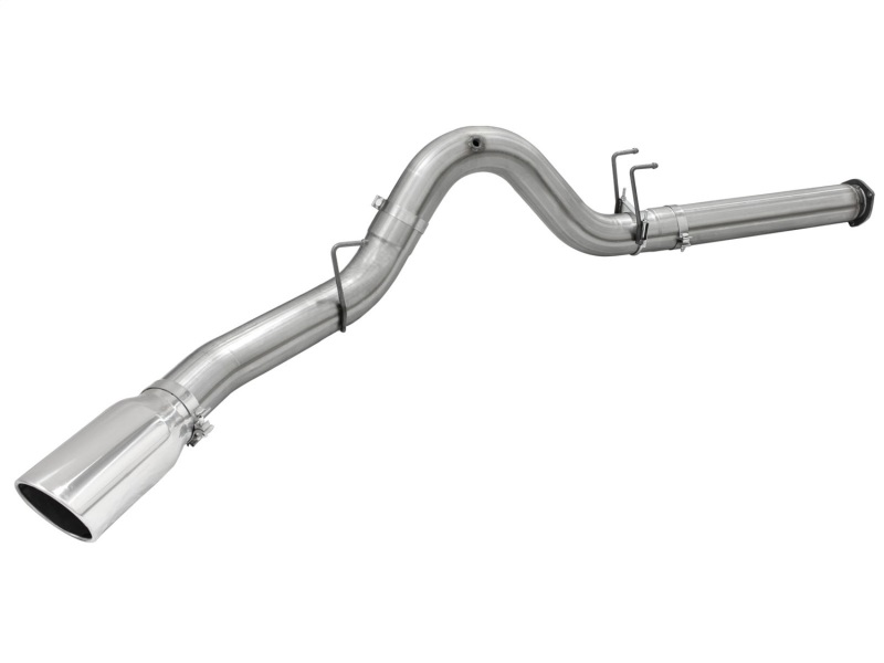 Ford Super Duty Performance Exhaust - aFe - MACHForce XP, DPF Back - Polished - `15-`16