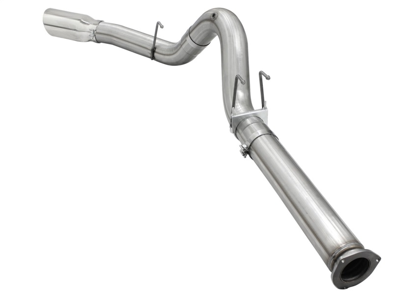 Ford Super Duty Performance Exhaust - aFe - MACHForce XP, DPF Back - Polished - `15-`16