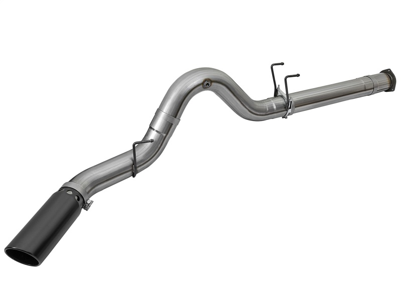 Ford Diesel Trucks Performance Exhaust - aFe - Large Bore-HD 5in DPF Back 409 SS - Black - `17-`25