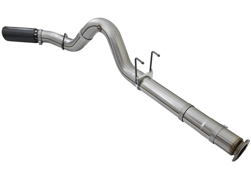 Ford Diesel Trucks Performance Exhaust - aFe - Large Bore-HD 5in DPF Back 409 SS - Black - `17-`25