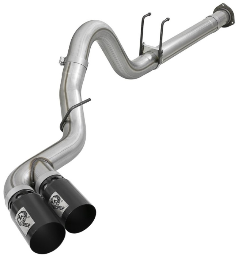 Ford F250 Performance Exhaust - aFe - Rebel XD 4in 409 SS DPF-Back - Black - `11-`14