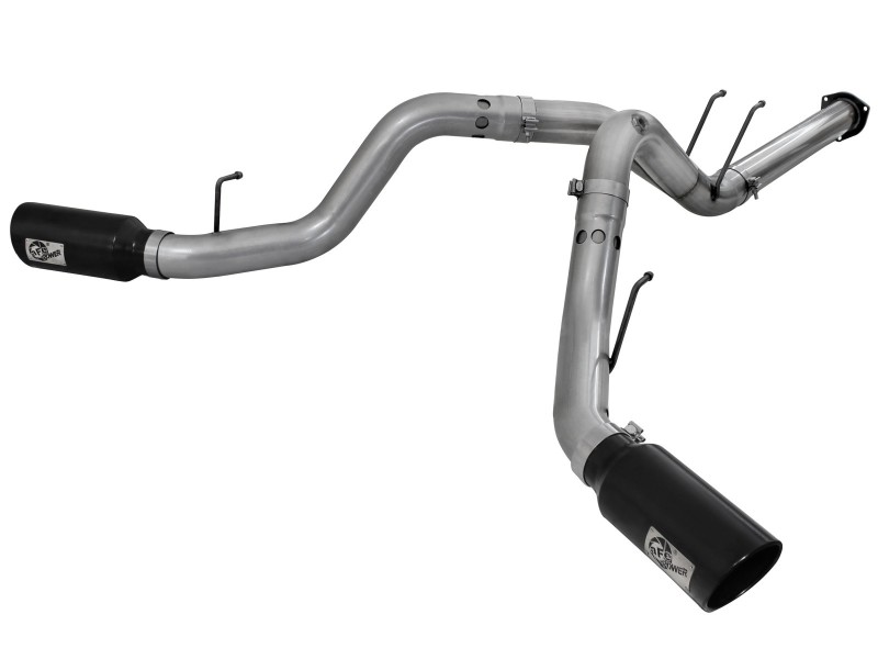 Ford Diesel Trucks Performance Exhaust - aFe - DPF Back, Large Bore-HD - Black - `15-`16