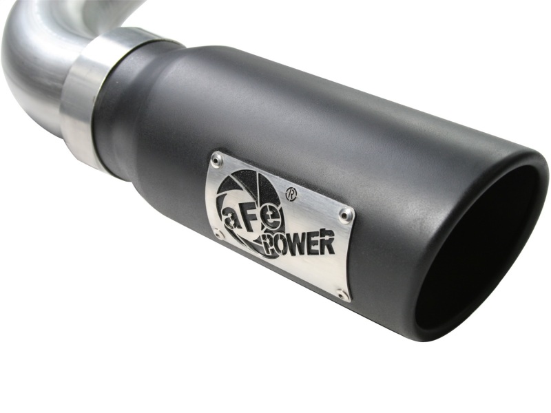 Chevrolet Silverado 1500 Performance Exhaust - aFe - Cat-Back, MACH Force-XP, 3 in 409 Stainless Steel, Black Tip - Black - `99-`03