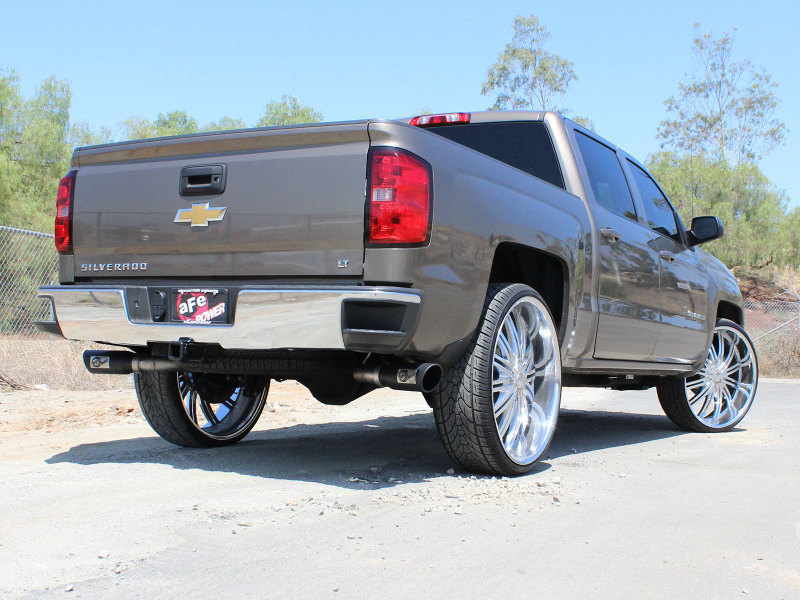 Chevrolet Silverado LD Performance Exhaust - aFe - MACH Force-Xp Cat Back - Black - 2019