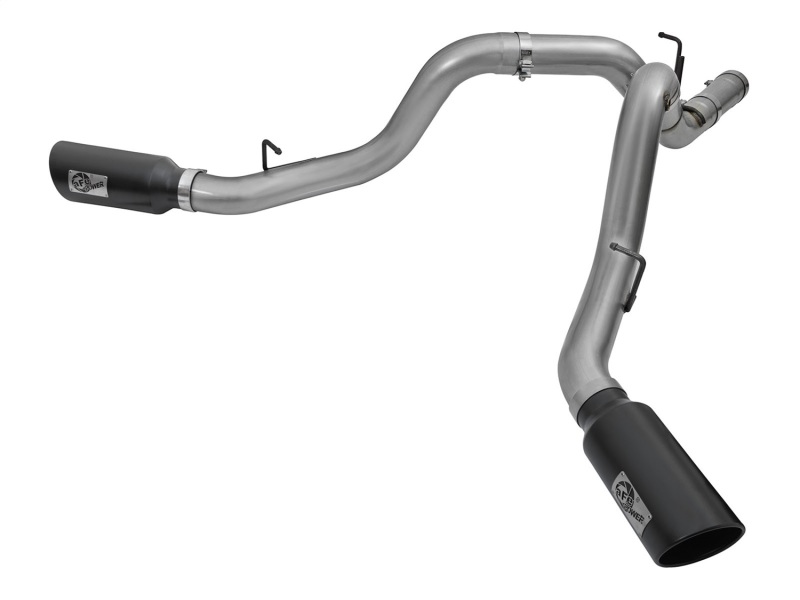 Chevrolet Silverado 2500HD Performance Exhaust - aFe - Large Bore-HD DPF-Back - Black - `16-`17