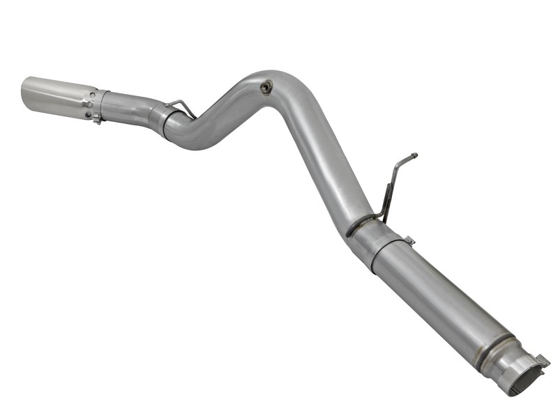GMC Diesel Truck Performance Exhaust - aFe - Large Bore HD DPF-Back - `16-`17