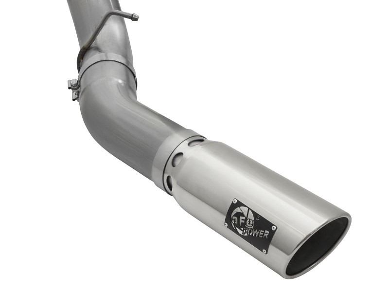 GMC Diesel Truck Performance Exhaust - aFe - Large Bore HD DPF-Back - `16-`17