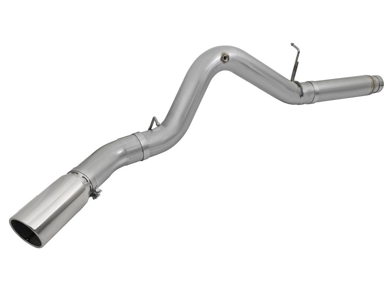 GMC Diesel Truck Performance Exhaust - aFe - Large Bore HD DPF-Back - `16-`17