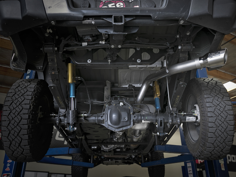 GMC Canyon Performance Exhaust - aFe - MACH Force-Xp Cat Back - Polished - `17-`22