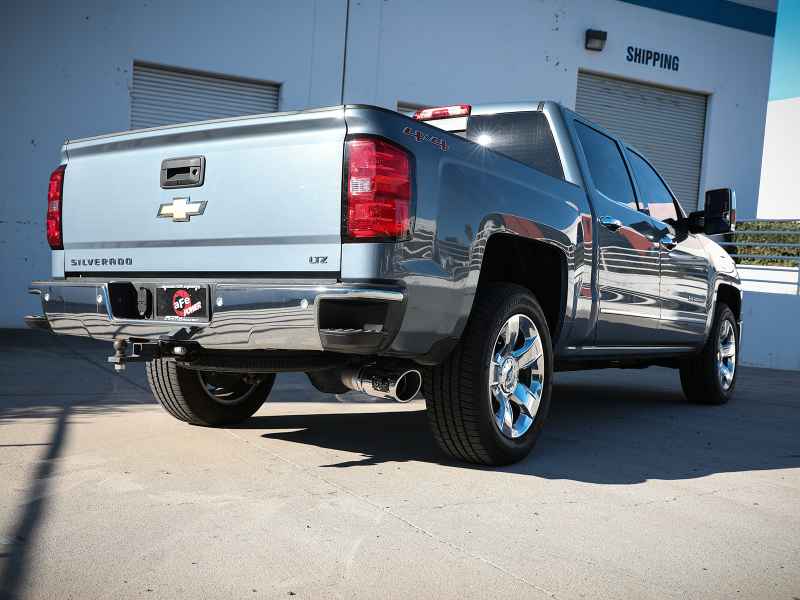 Chevrolet Silverado 1500 Performance Exhaust - aFe - Apollo GT Series Cat Back - Polished - `14-`18