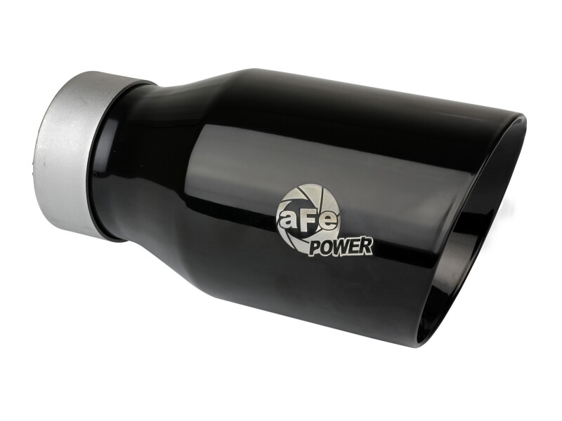 Chevrolet Silverado Performance Exhaust - aFe - Large Bore-HD DPF-Back w/Black Tip - Black - `23-`25
