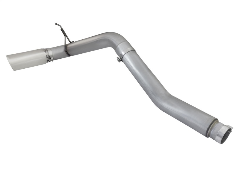 Nissan Titan XD Performance Exhaust - aFe - DPF Back, LARGE Bore HD, Stainless Steel - Polished - `16-`19