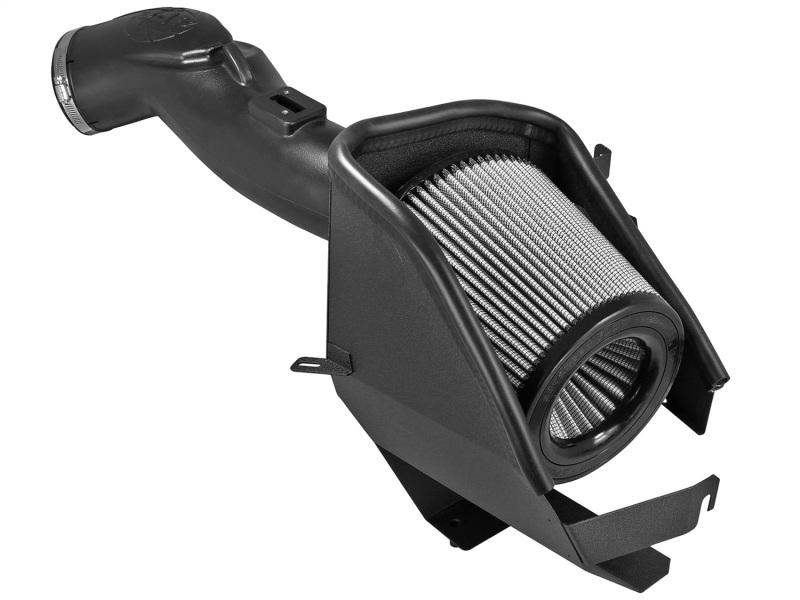 Ford Diesel Trucks Performance Air Intake - aFe - Magnum FORCE Stage-2 with Pro DRY S Filter - `11-`16