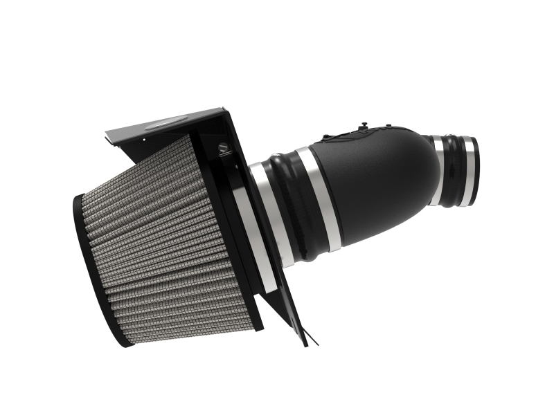 GMC Diesel Trucks Performance Air Intake - aFe - Magnum FORCE Stage-2 Pro DRY S - `11-`16