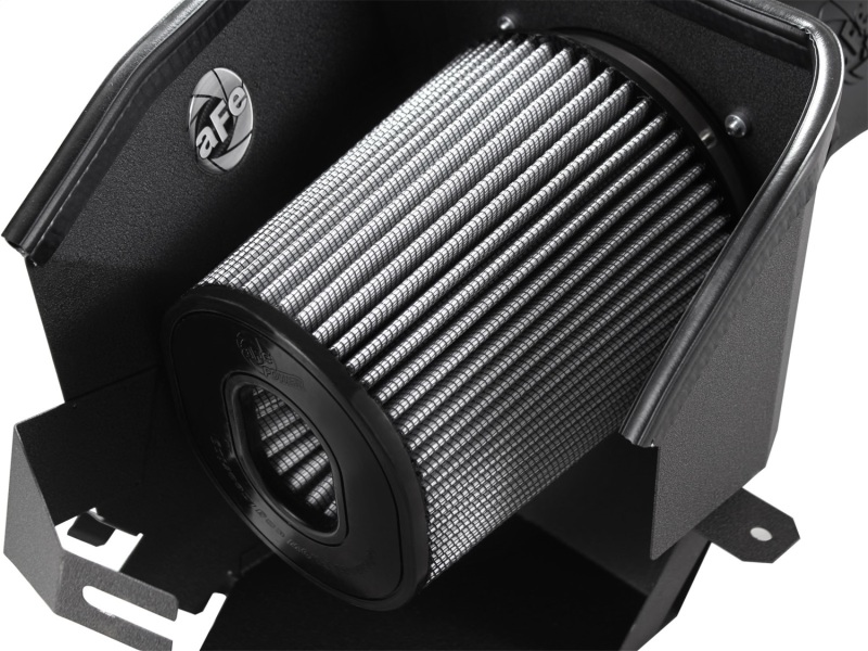 Ford Diesel Trucks Performance Air Intake - aFe - Magnum FORCE Stage-2 Pro DRY S - `08-`10
