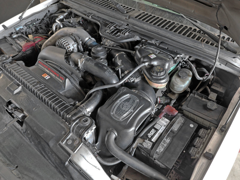 Ford Diesel Trucks Performance Air Intake - aFe - Momentum HD Pro DRY S - `03-`07