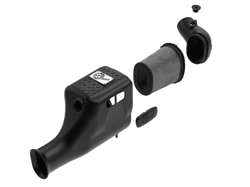 Ford Diesel Trucks Performance Air Intake - aFe - Magnum FORCE Stage-2Si w/ Pro DRY S Filter - `03-`07