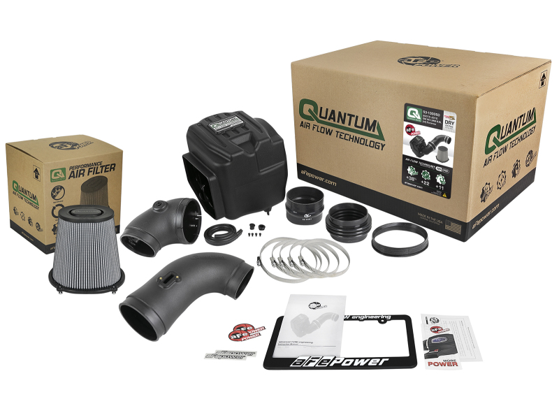 GMC Duramax Performance Air Intake - aFe - Quantum Pro DRY S - `08-`10