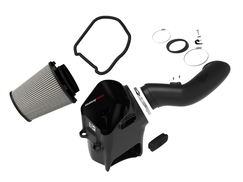 Ford Diesel Trucks Performance Air Intake - aFe - Magnum FORCE Stage-2 Pro DRY S - `17-`18