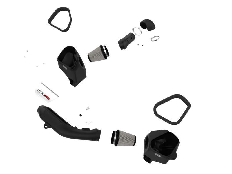 BMW M3 Performance Air Intake - aFe - Magnum FORCE Stage-2 Pro DRY S - Black - `15-`19