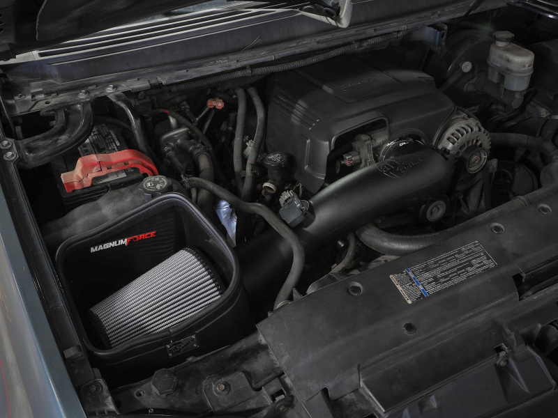 GMC Yukon Performance Air Intake - aFe - Magnum FORCE Stage-2 w/ Pro Dry S Filter - `09-`14