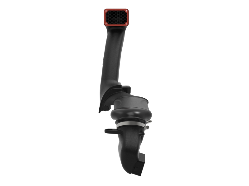 Jeep Gladiator Mojave Performance Air Intake - aFe - Dynamic Air Scoop D.A.S Snorkel - Black with Orange Accents - `20-`26