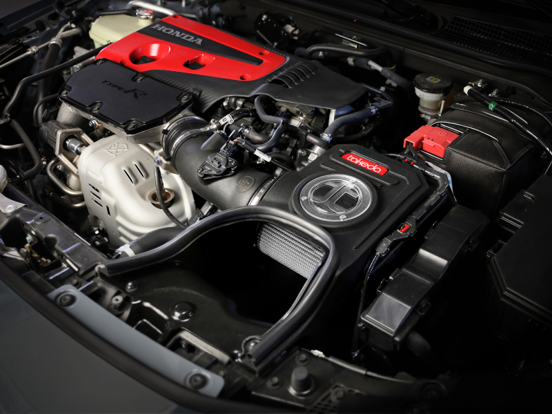 Honda Civic Type-R FK8 Performance Air Intake - aFe - Takeda Momentum Cold Air Intake System w/ Pro DRY S Filter - `23-`25