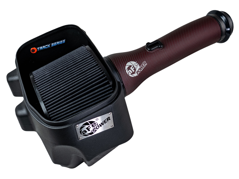 Dodge Ram 1500 Performance Air Intake - aFe - Track Series Red Kevlar/Carbon Fiber Intake System w/ Pro 5R Filter - Red - `25-`27 Dodge Ram 1500 Performance Air Intake - aFe - Track Series Red Kevlar/Carbon Fiber Intake System w/ Pro 5R Filter - Red - `25-`27