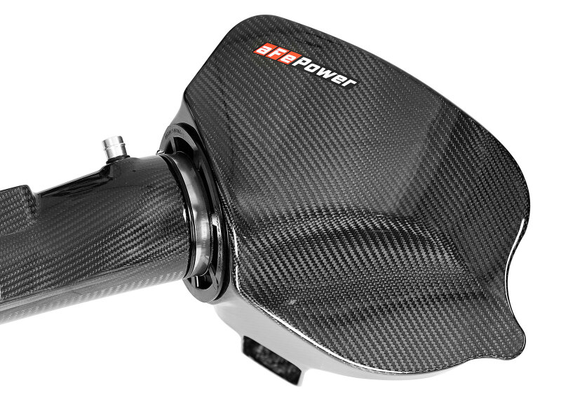 BMW M2 Performance Air Intake - aFe - Black Series Stage-2 Carbon Fiber CAIS w/ Pro DRY S Filter - Black - `16-`18
