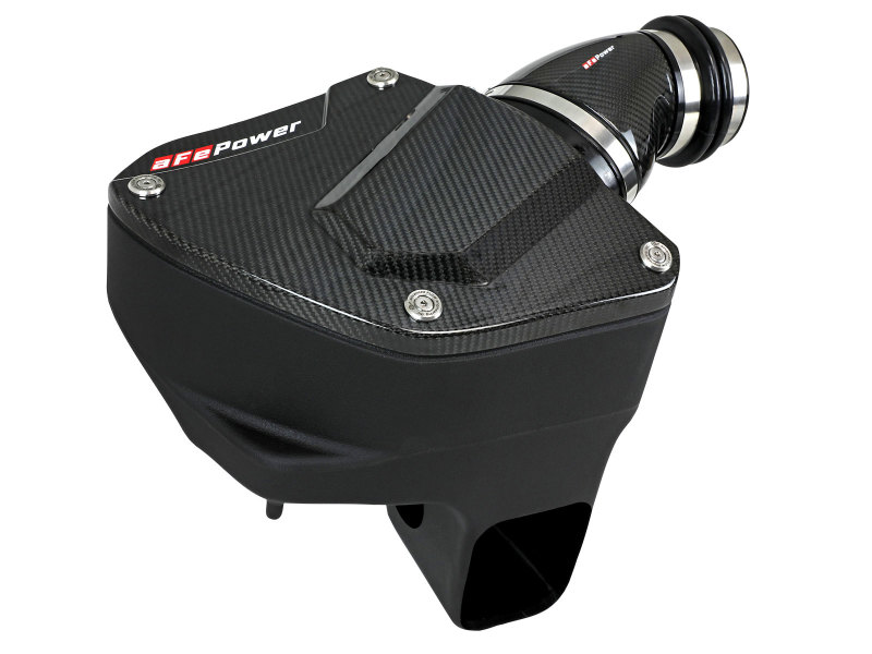 BMW M5 Performance Air Intake - aFe - Black Series Stage-2 Carbon Fiber with Pro DRY S Media - Black - `18-`23
