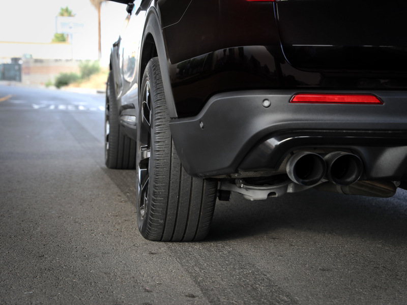 Ford Explorer Wheel Spacers - aFe - Billet Aluminum, 1.25in, 5x114.3, CB70.5 - Black - `20-`23