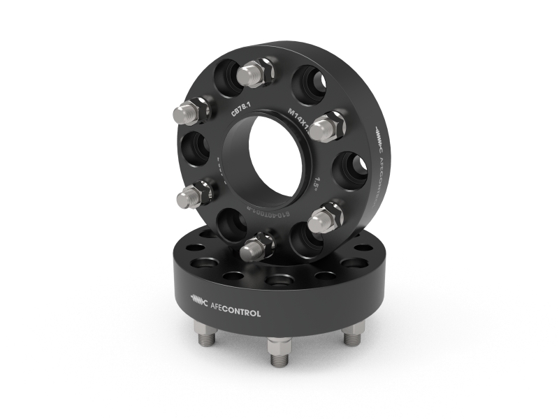 Chevrolet 1500 Wheel Spacers - aFe - Forged Aluminum - Black - `19-`25