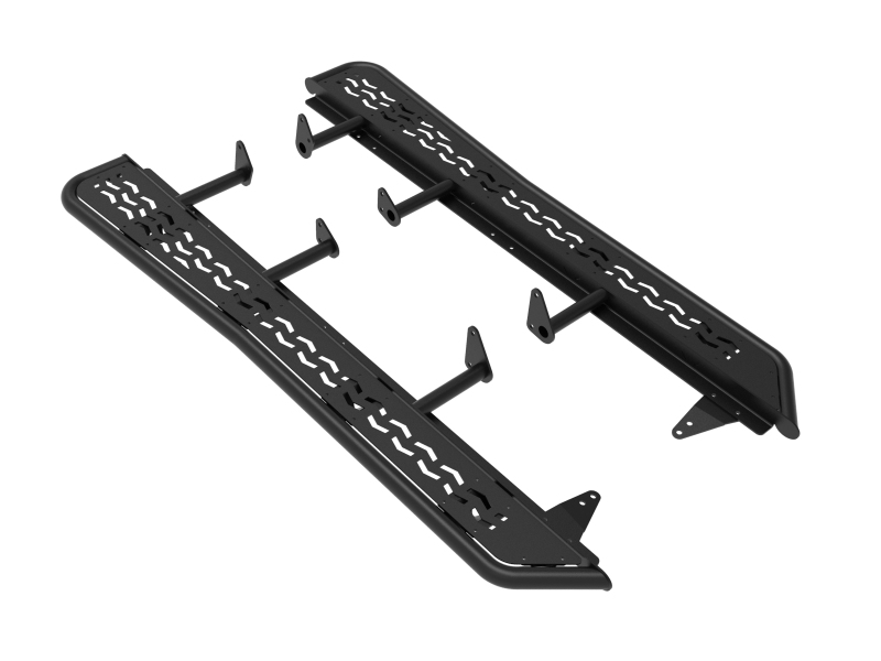 Toyota Land Cruiser Off-Road Sliders - aFe - Terra Guard - black - `24-`25