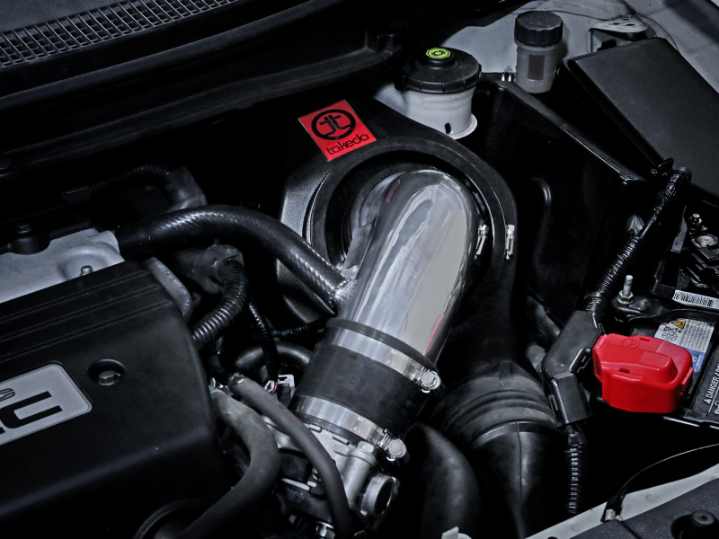 Honda Civic Si Performance Air Intake - aFe - Takeda Momentum Stage-2 Si PRO DRY S - Polished - `12-`15