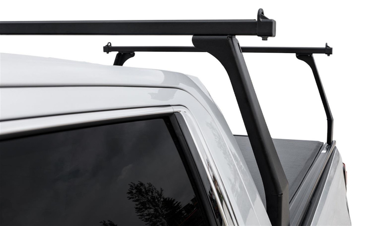 Rivian R1T Truck Rack - Access - ADARAC Aluminum Series - Matte Black - `22-`27