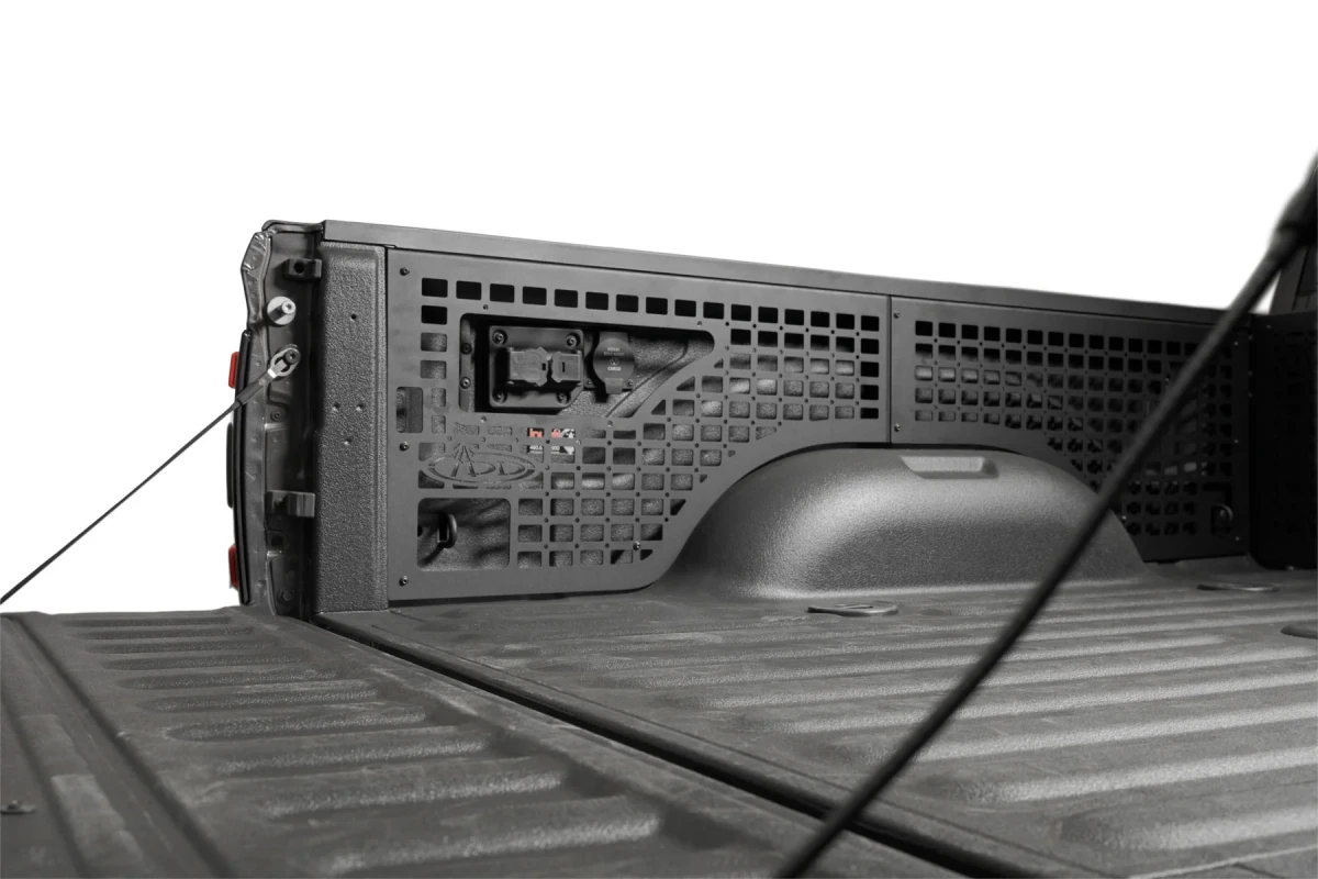 RAM 3500 Molle Panels - Bed Mount - Driver Side - Addictive Desert Designs - 8Ft Bed - `19-`26