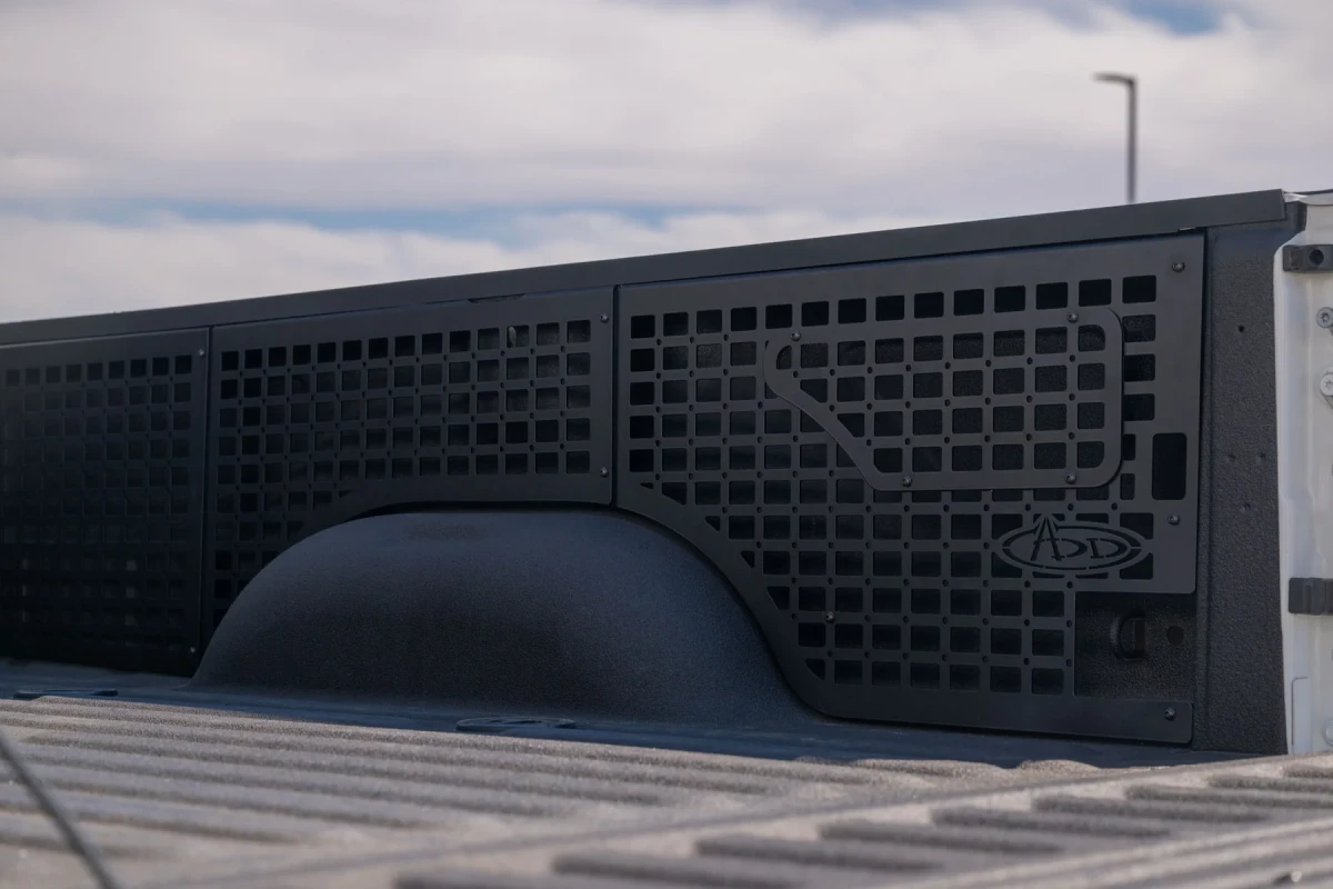 RAM 2500 Molle Panels - Bed Mount - Passenger Side - Addictive Desert Designs - 8Ft Bed - `19-`26