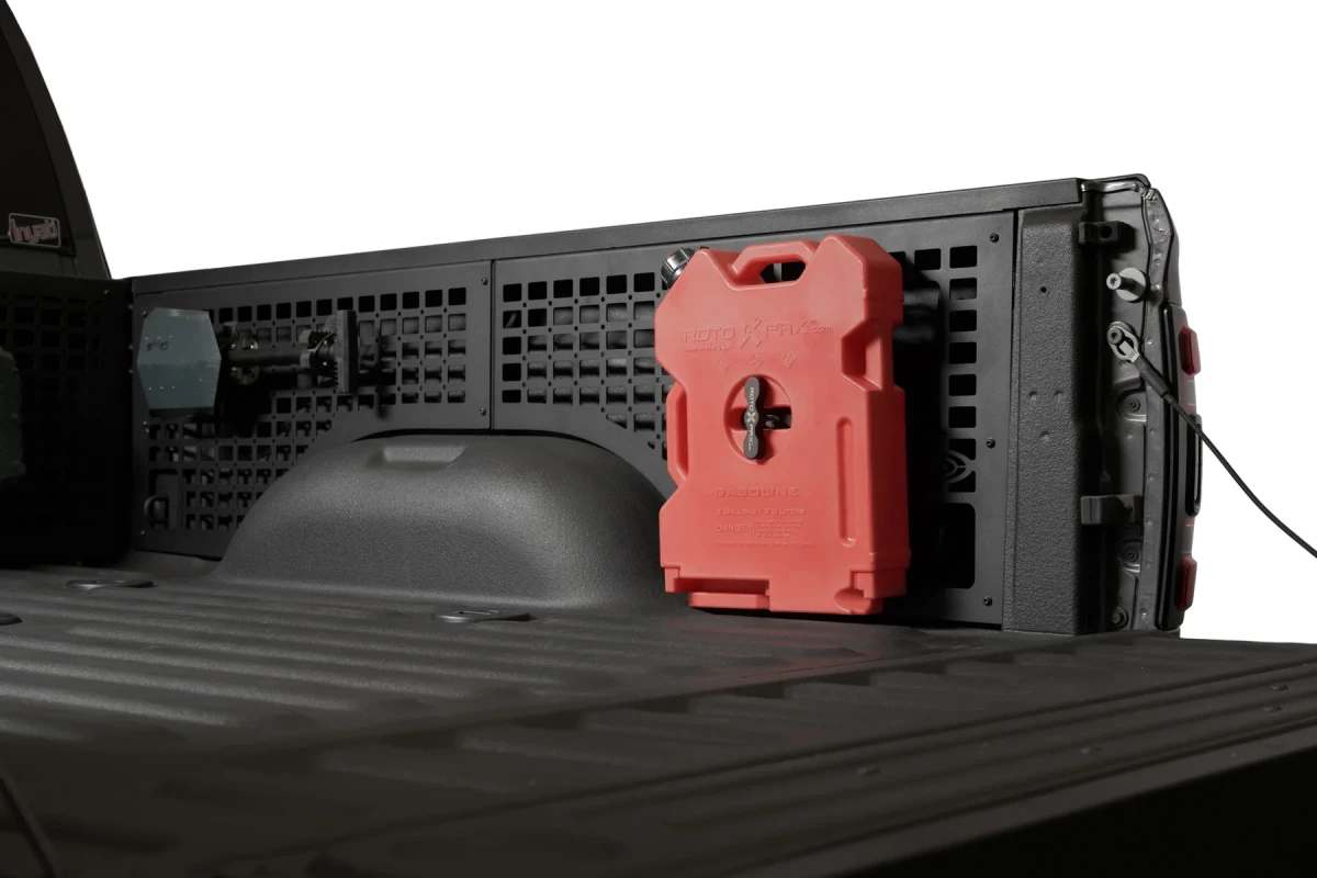 RAM 3500 Molle Panels - Bed Mount - Passenger Side - Addictive Desert Designs - 8Ft Bed - `19-`26 RAM 3500 Molle Panels - Bed Mount - Passenger Side - Addictive Desert Designs - 8Ft Bed - `19-`26