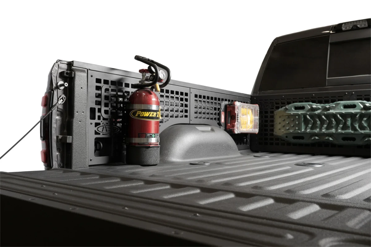 RAM 3500 Molle Panels - Bed Mount - Passenger Side - Addictive Desert Designs - 8Ft Bed - `19-`26