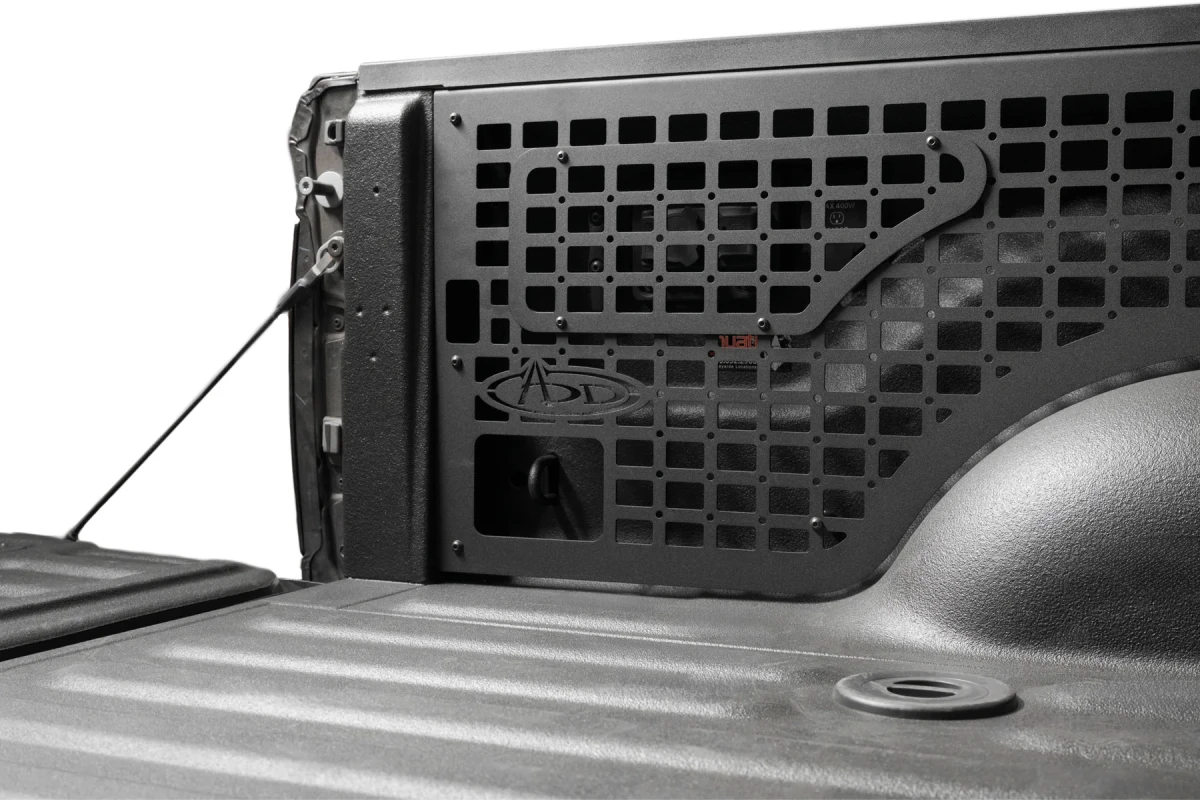 RAM 3500 Molle Panels - Bed Mount - Passenger Side - Addictive Desert Designs - 8Ft Bed - `19-`26