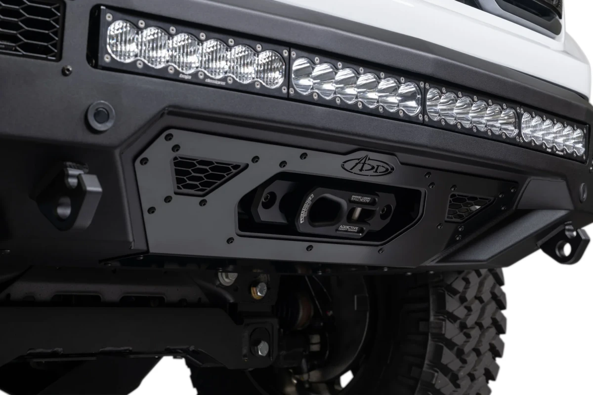 GMC Sierra 1500 Winch Kit - Addictive Desert Designs - Stealth Fighter - `22+