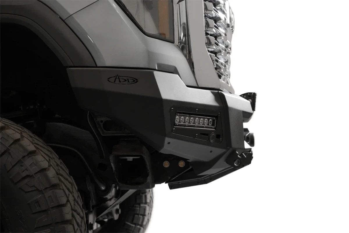 GMC Sierra 2500 Front Bumper - Winch Mount - Addictive Desert Designs - Phantom - `24+