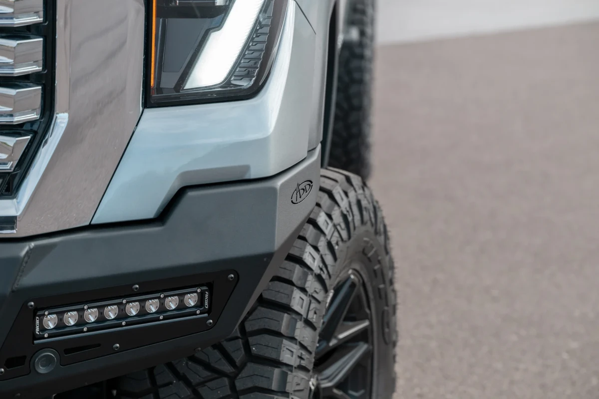 GMC Sierra 2500 Front Bumper - Winch Mount - Addictive Desert Designs - Phantom - `24+