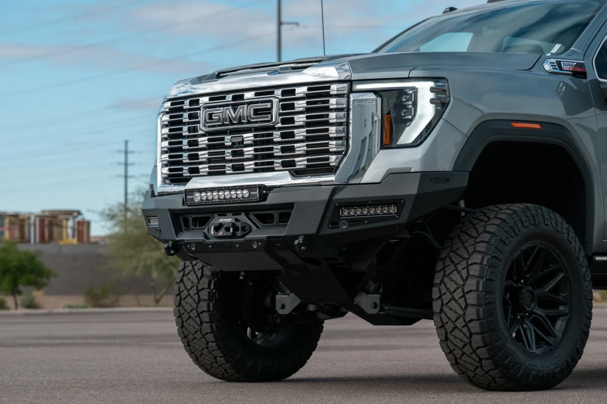 GMC Sierra 2500 Front Bumper - Winch Mount - Addictive Desert Designs - Phantom - `24+