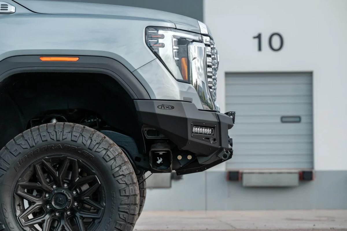 GMC Sierra 2500 Front Bumper - Winch Mount - Addictive Desert Designs - Phantom - `24+
